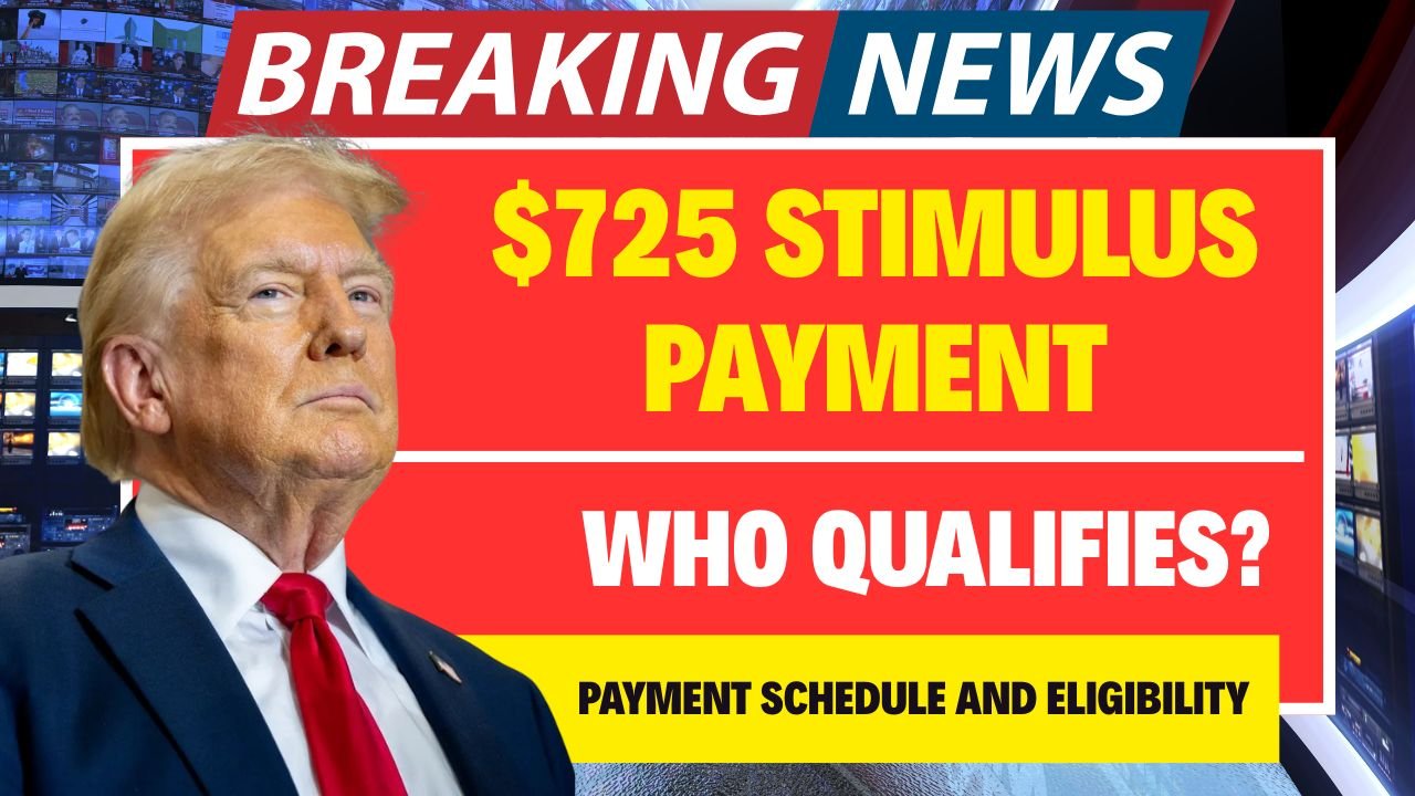 $725 Stimulus Payment